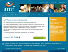 Tablet Screenshot of amf-associatif.be